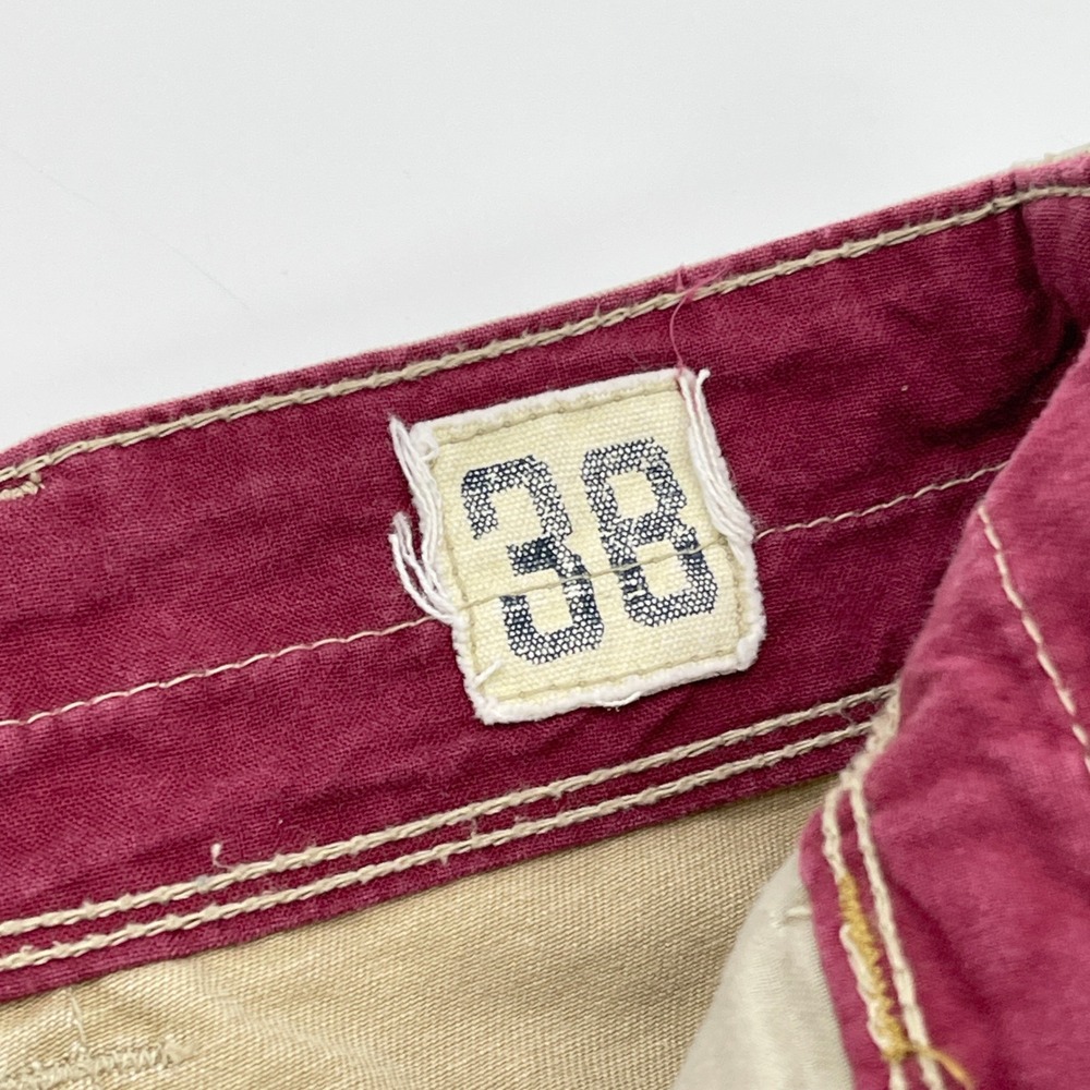 Y2K Unionbay Cargo Shorts Mens 38 Cotton Twin Palm Skater Gorpcore Street Retro - Picture 10 of 16